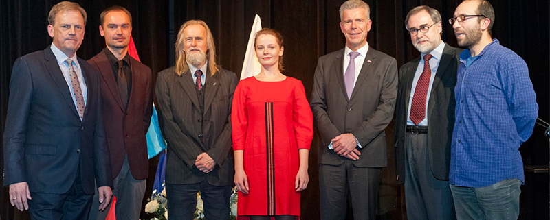 ceremonia wręczenia Nagrody Konsula Honorowego Wielkiego Księstwa Luksemburga